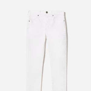 Everlane White The Curvy High Rise Skinny Jean
